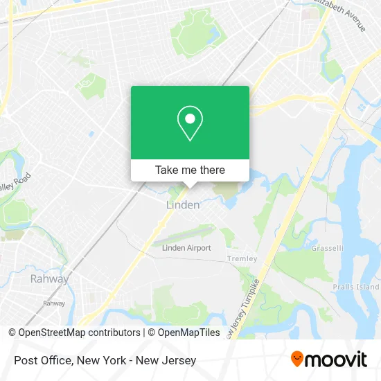 Post Office map