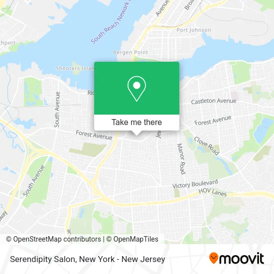 Mapa de Serendipity Salon