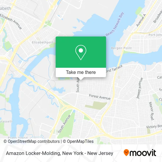 Amazon Locker-Molding map
