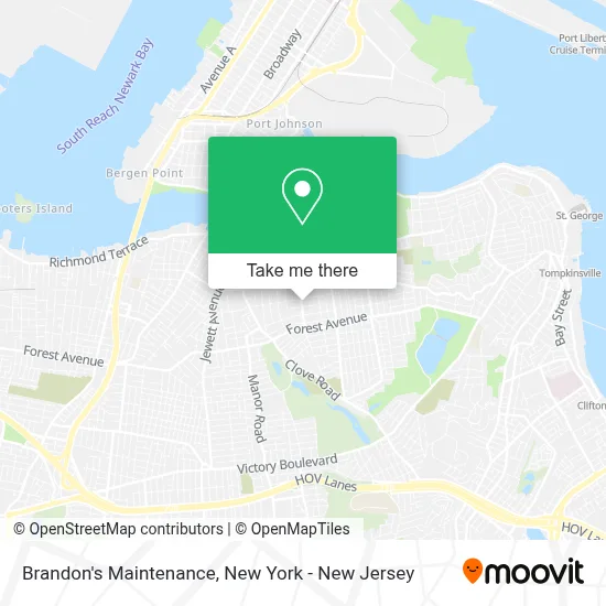 Brandon's Maintenance map