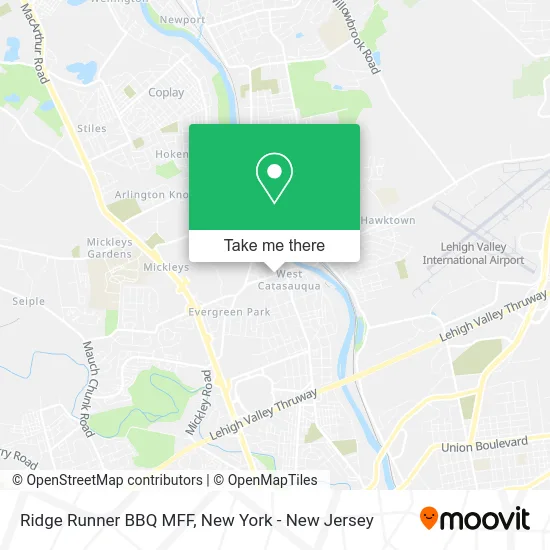 Ridge Runner BBQ MFF map