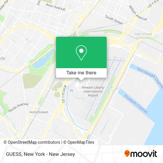 GUESS map