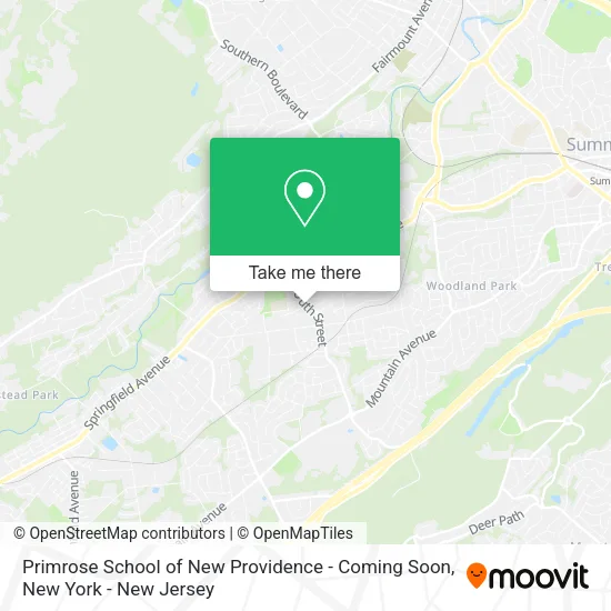 Primrose School of New Providence - Coming Soon map