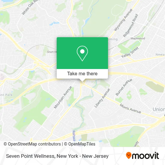 Seven Point Wellness map