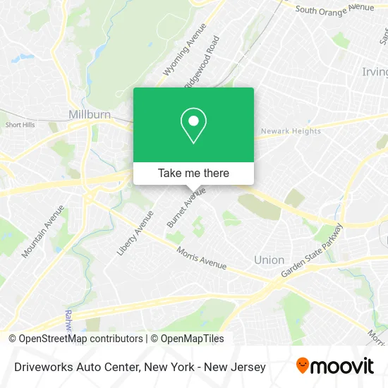 Driveworks Auto Center map