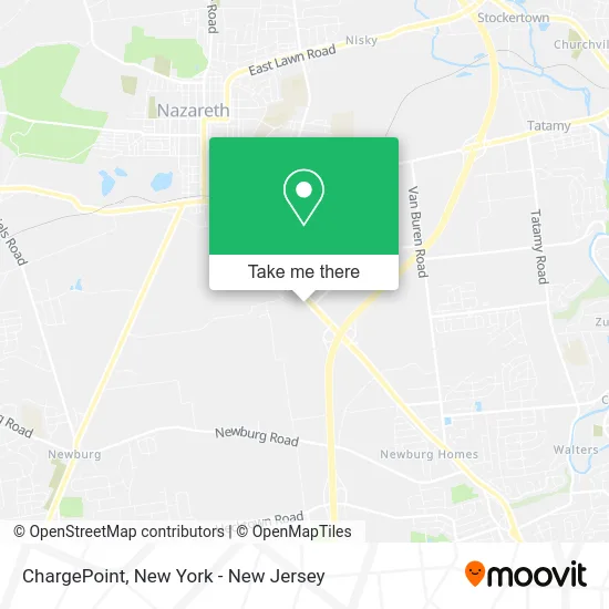 ChargePoint map
