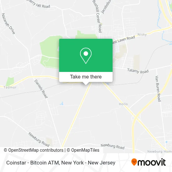 Coinstar - Bitcoin ATM map