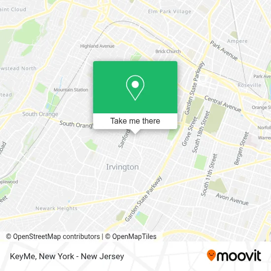 KeyMe map