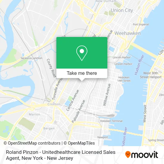 Roland Pinzon - Unitedhealthcare Licensed Sales Agent map