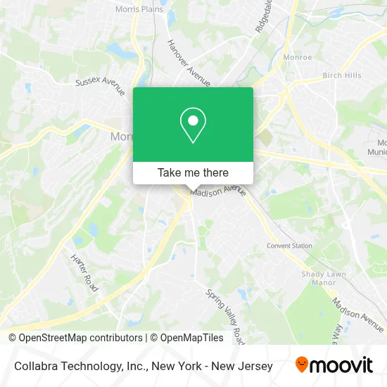 Collabra Technology, Inc. map