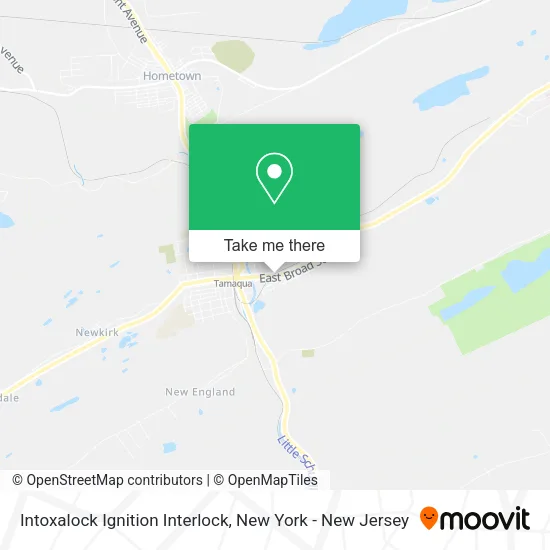 Intoxalock Ignition Interlock map