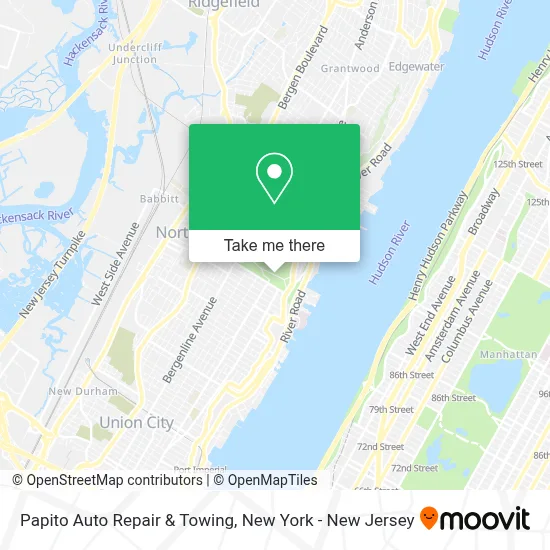 Papito Auto Repair & Towing map