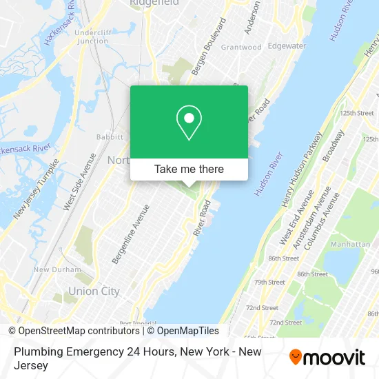 Plumbing Emergency 24 Hours map