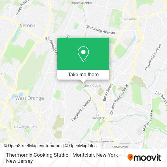 Mapa de Thermomix Cooking Studio - Montclair