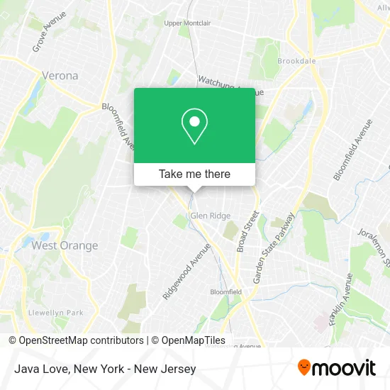 Mapa de Java Love
