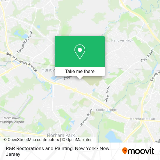 R&R Restorations and Painting map