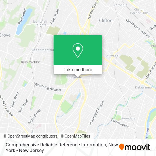 Comprehensive Reliable Reference Information map