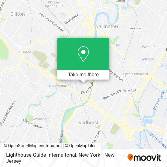 Lighthouse Guide Internaitonal map