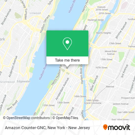 Amazon Counter-GNC map