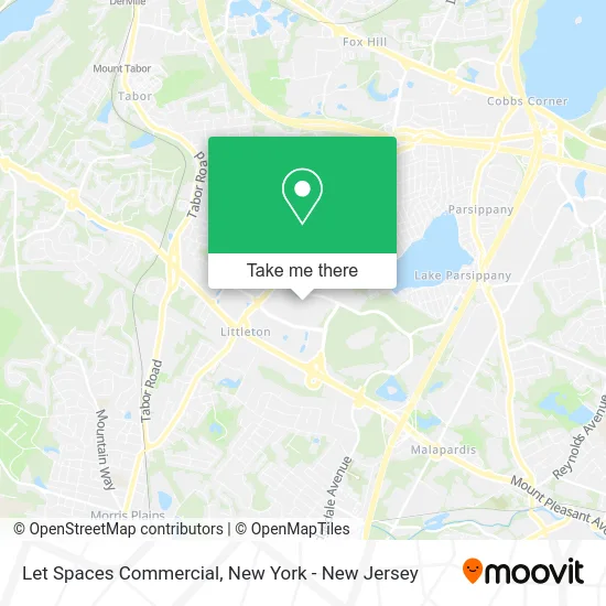 Let Spaces Commercial map