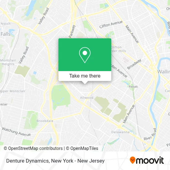 Denture Dynamics map