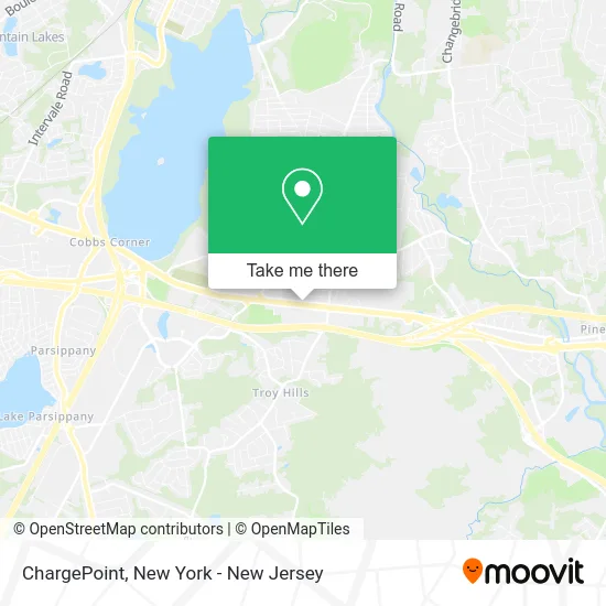 ChargePoint map