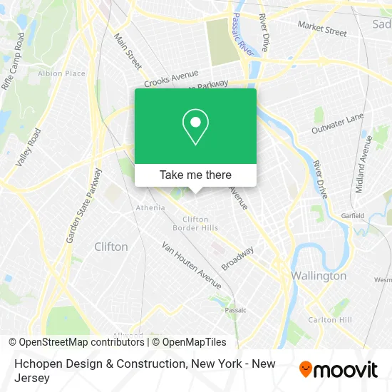 Hchopen Design & Construction map