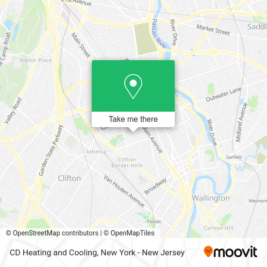 Mapa de CD Heating and Cooling