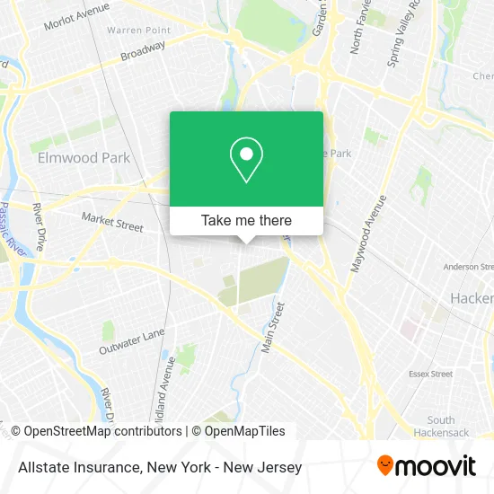 Allstate Insurance map