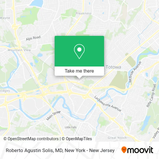 Roberto Agustin Solis, MD map