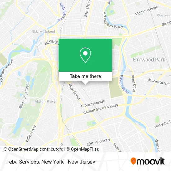 Feba Services map