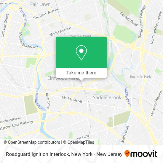 Roadguard Ignition Interlock map