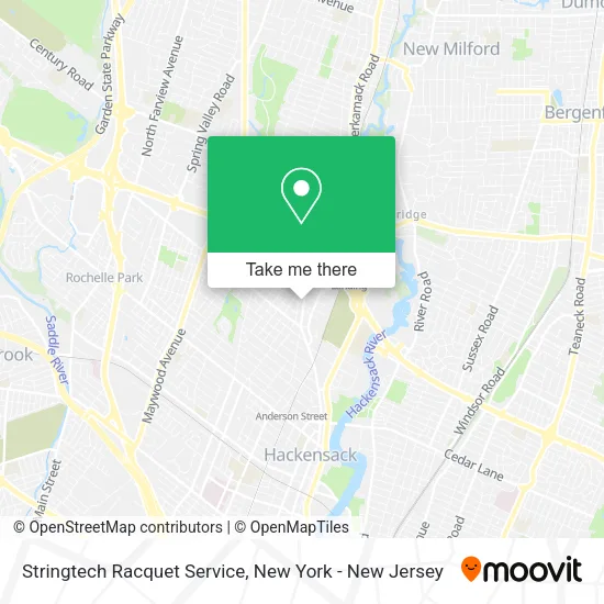 Mapa de Stringtech Racquet Service