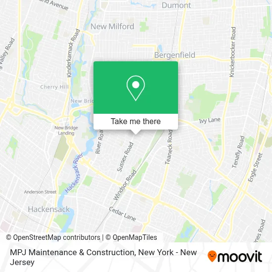 MPJ Maintenance & Construction map