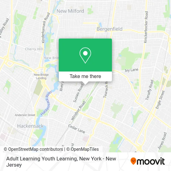 Adult Learning Youth Learning map