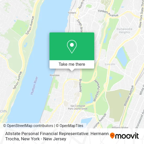 Allstate Personal Financial Representative: Hermann Trocha map