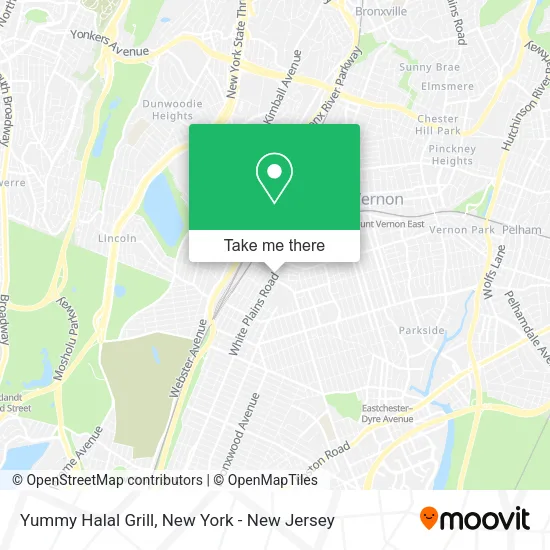 Yummy Halal Grill map