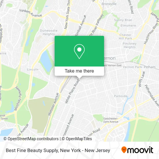 Best Fine Beauty Supply map