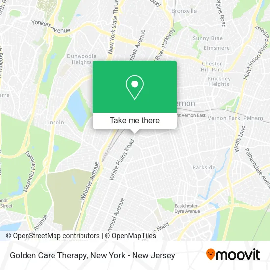 Golden Care Therapy map