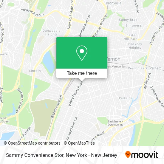 Sammy Convenience Stor map