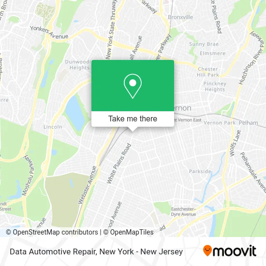 Data Automotive Repair map