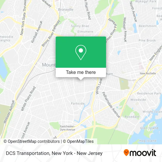 DCS Transportation map