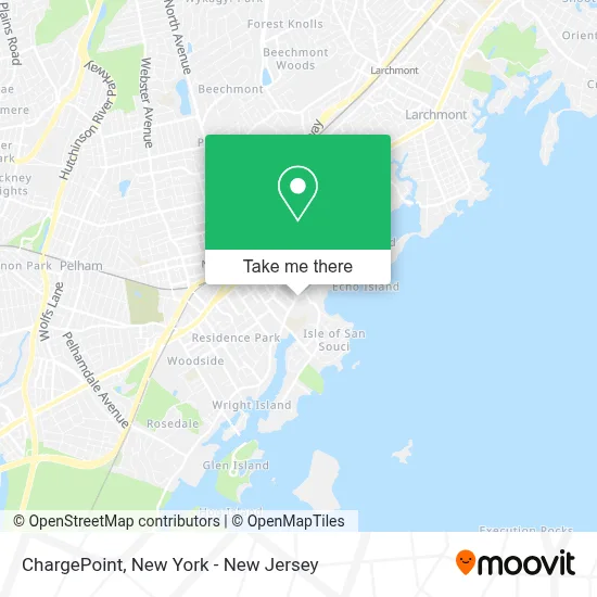 ChargePoint map