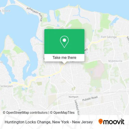 Huntington Locks Change map