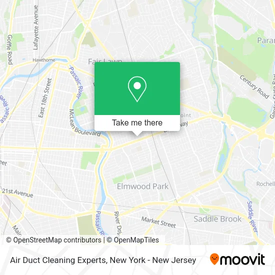 Air Duct Cleaning Experts map