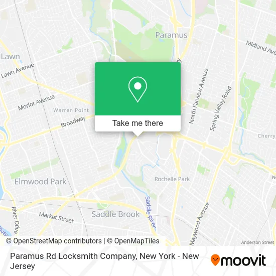 Paramus Rd Locksmith Company map