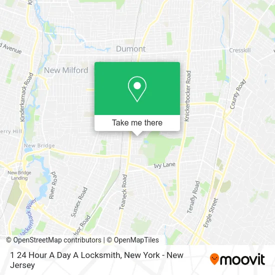 Mapa de 1 24 Hour A Day A Locksmith