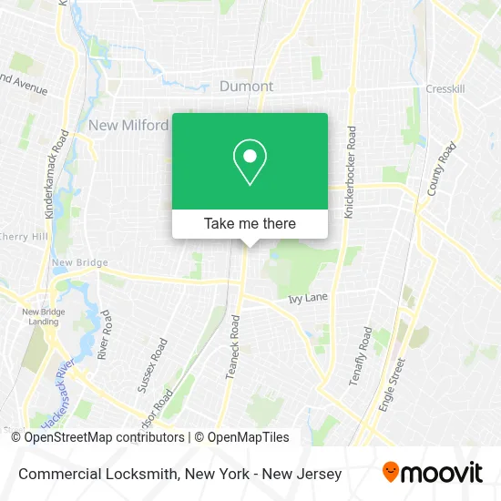 Commercial Locksmith map