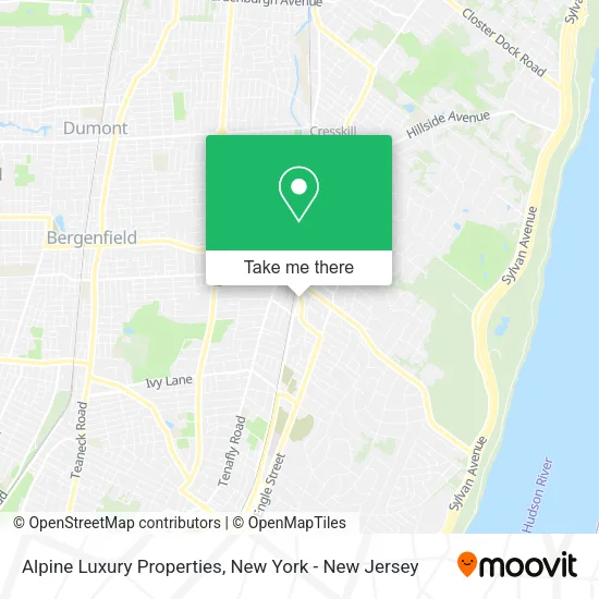Alpine Luxury Properties map