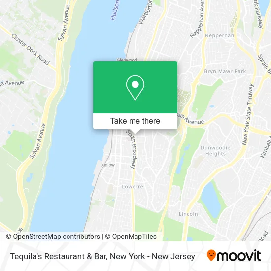 Tequila's Restaurant & Bar map